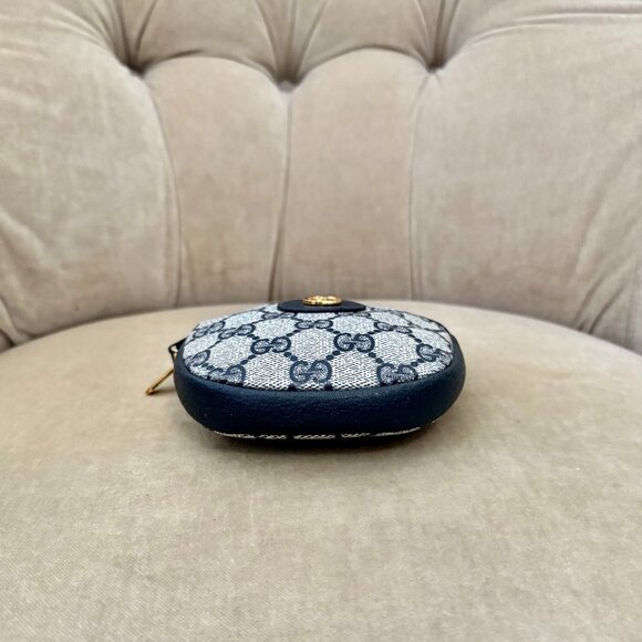 VTG Auth GUCCI Supreme GG Monogram Coated Canvas Pigskin MINI Coin Purse - Picture 5 of 9